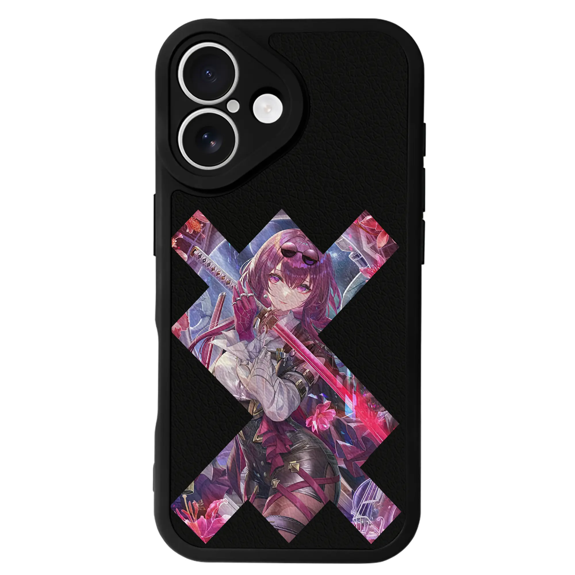 崩壊：スターレイル グッズ カフカ - IPhone 16シリーズ対応 ・ シリコンスマホケース ・ レザー調 ・ 高精度フィット ・ 耐衝撃 ・ ワイヤレス充電対応 ・ 精密カット